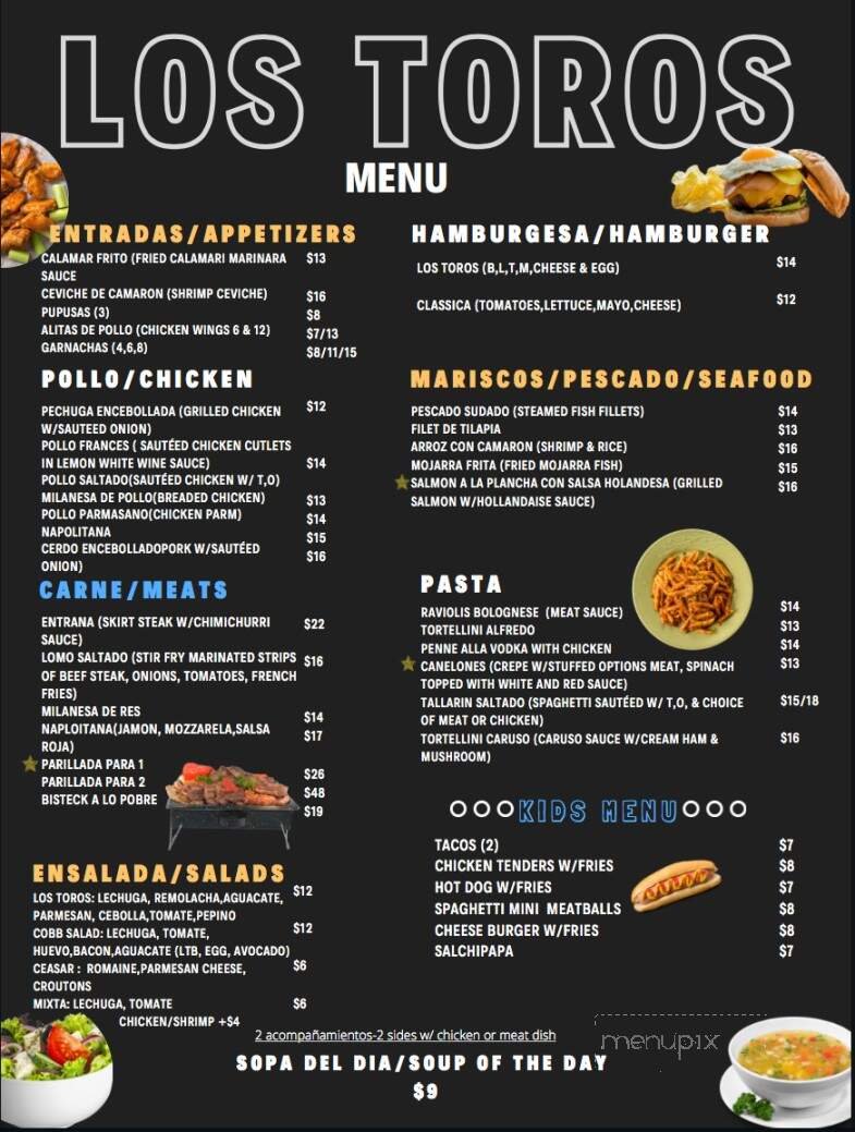 Menu page 2