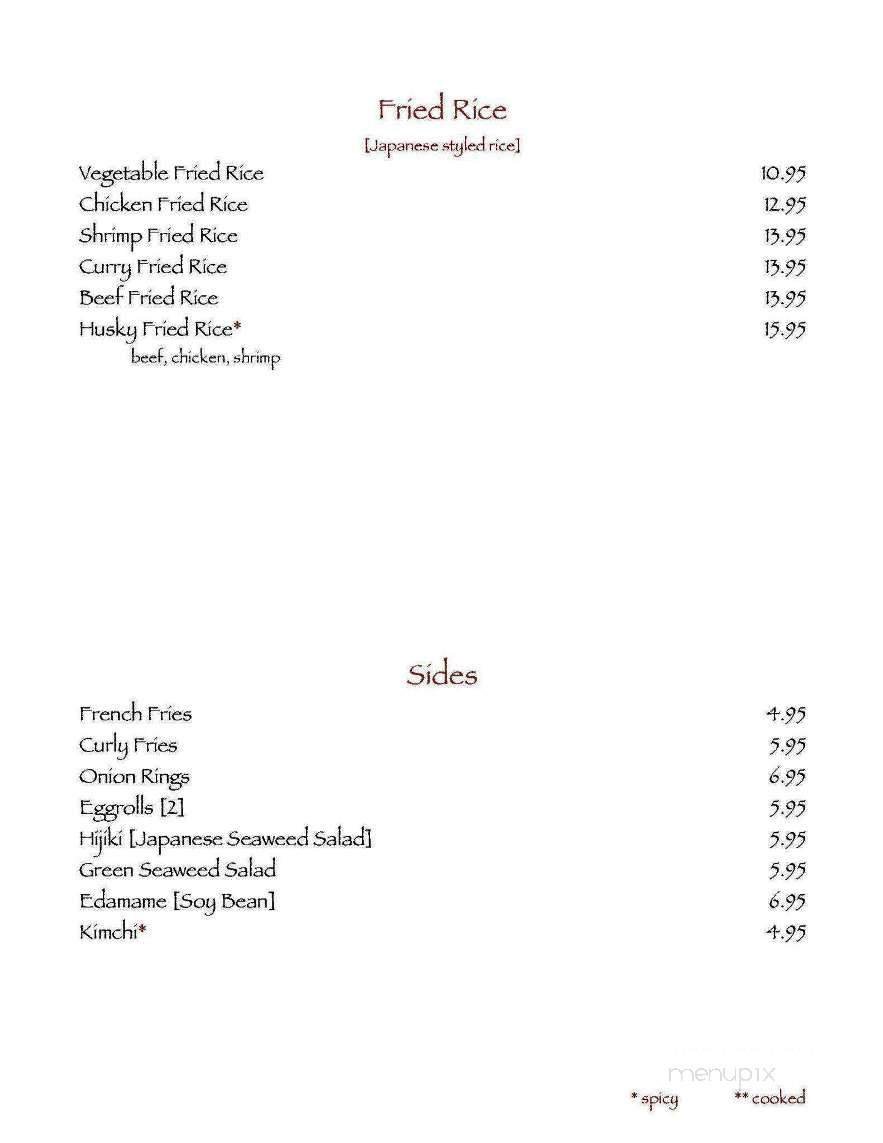 Menu page 5