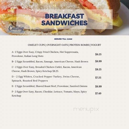 Menu page 4