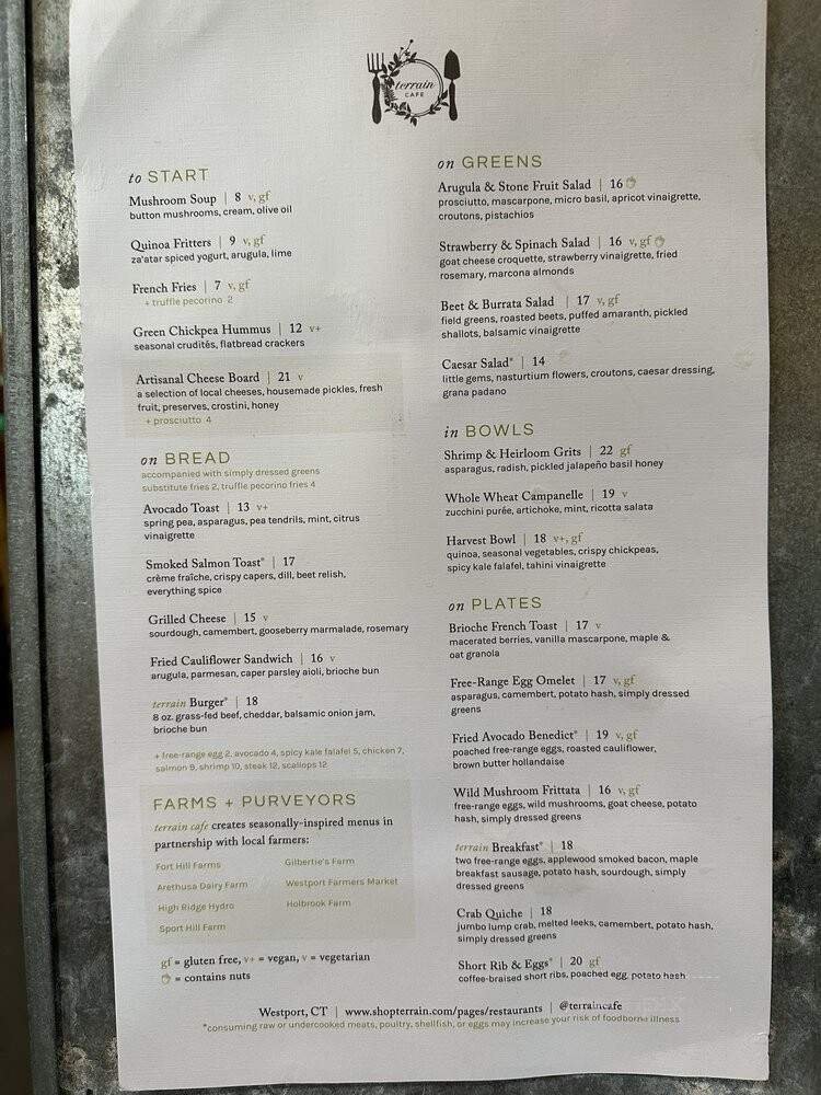 Menu page 4