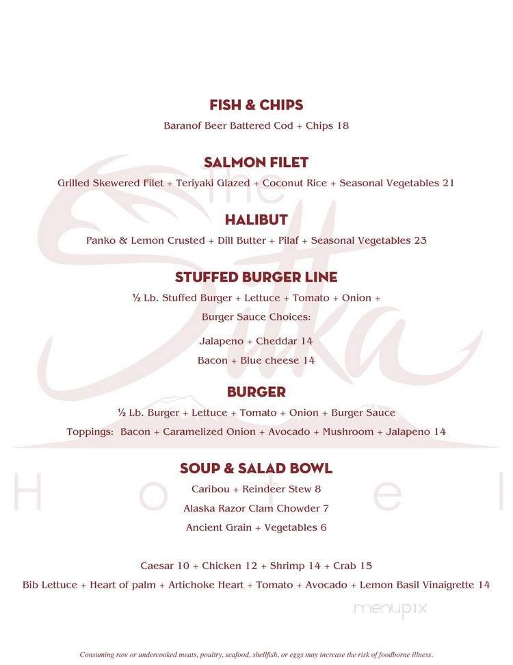 Menu page 4