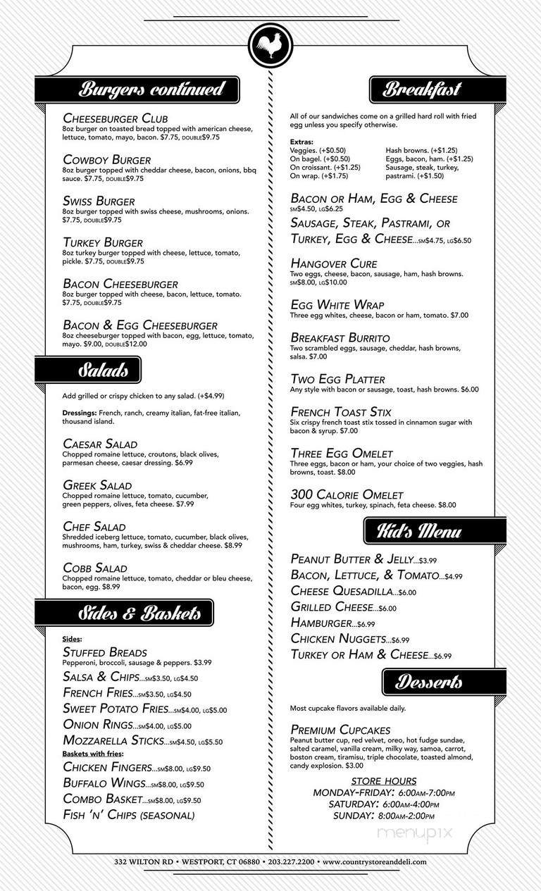 Menu page 2