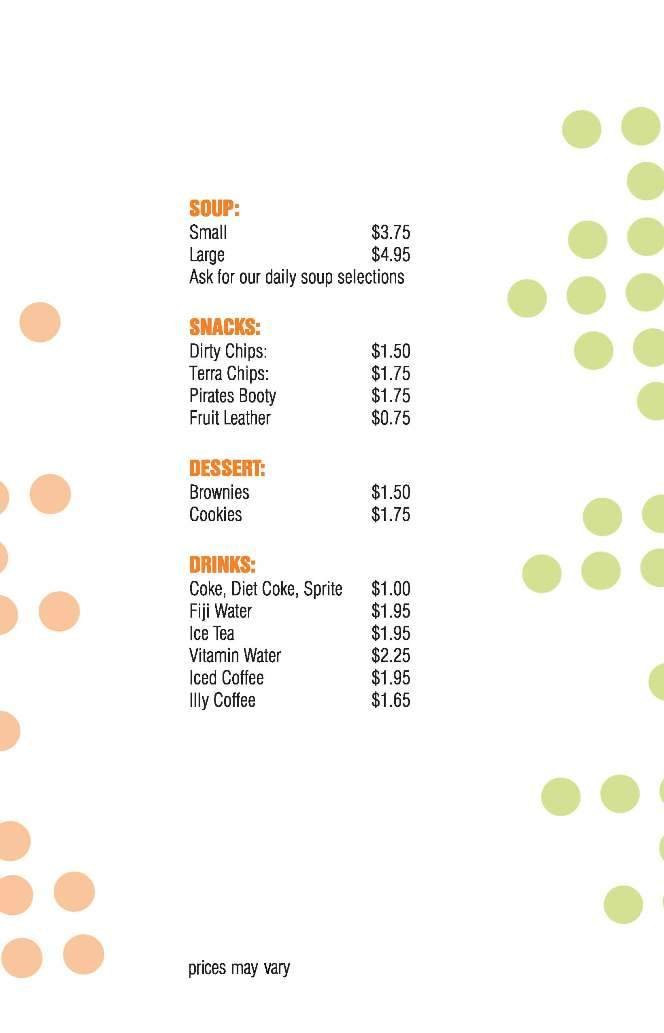 Menu page 4