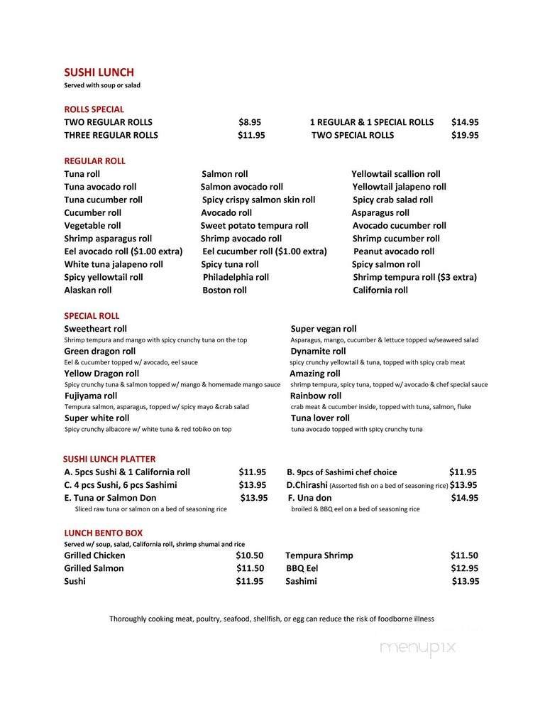 Menu page 2