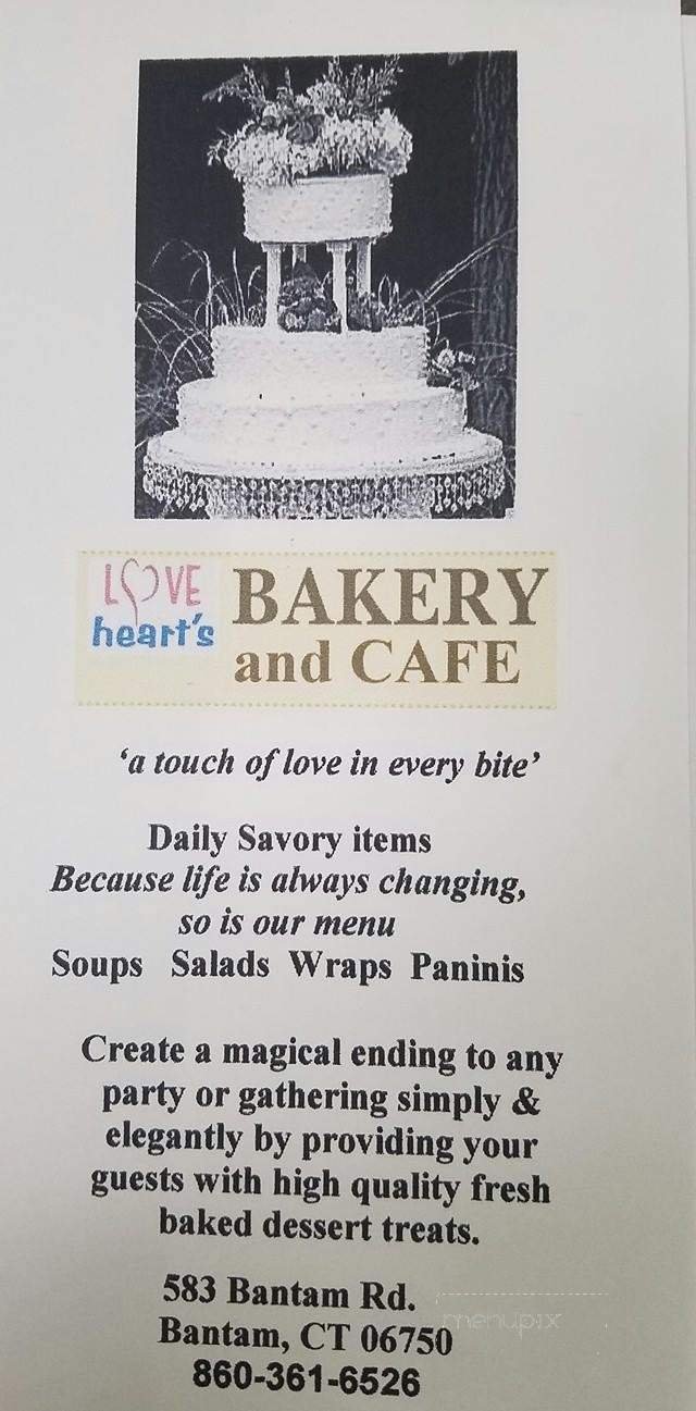 Menu page 1