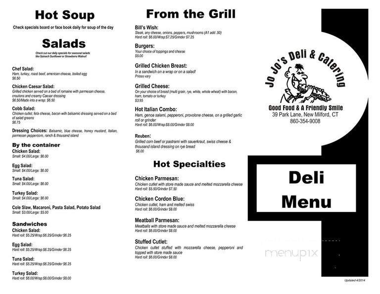 Menu page 2