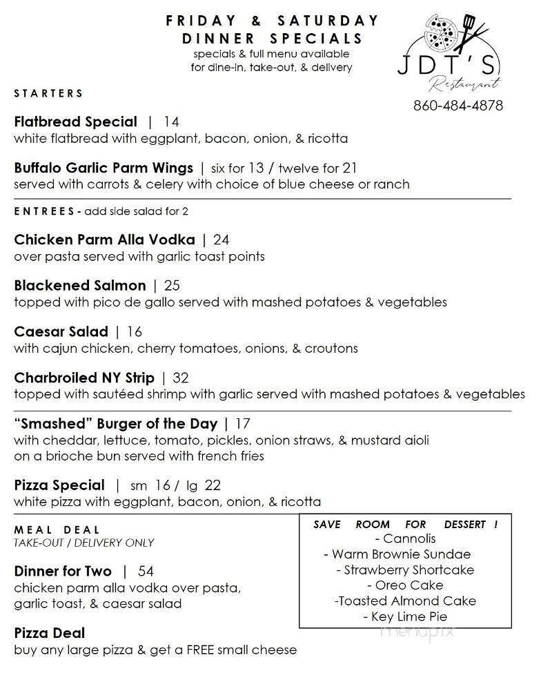 Menu page 4