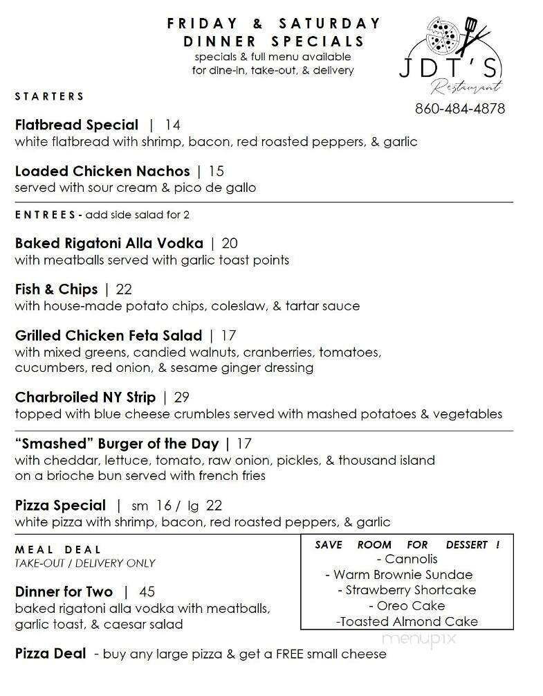 Menu page 5
