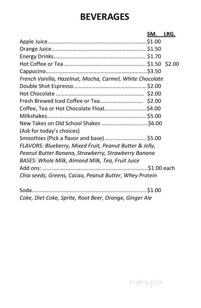 Menu page 3
