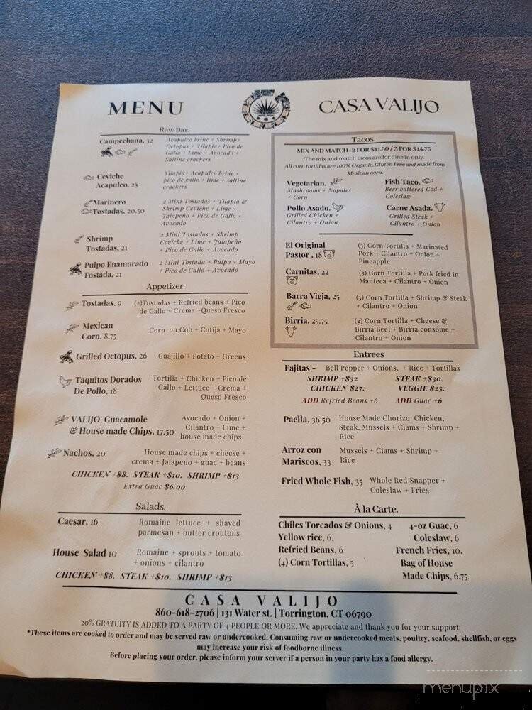 Menu page 2
