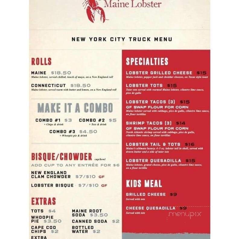Menu page 8