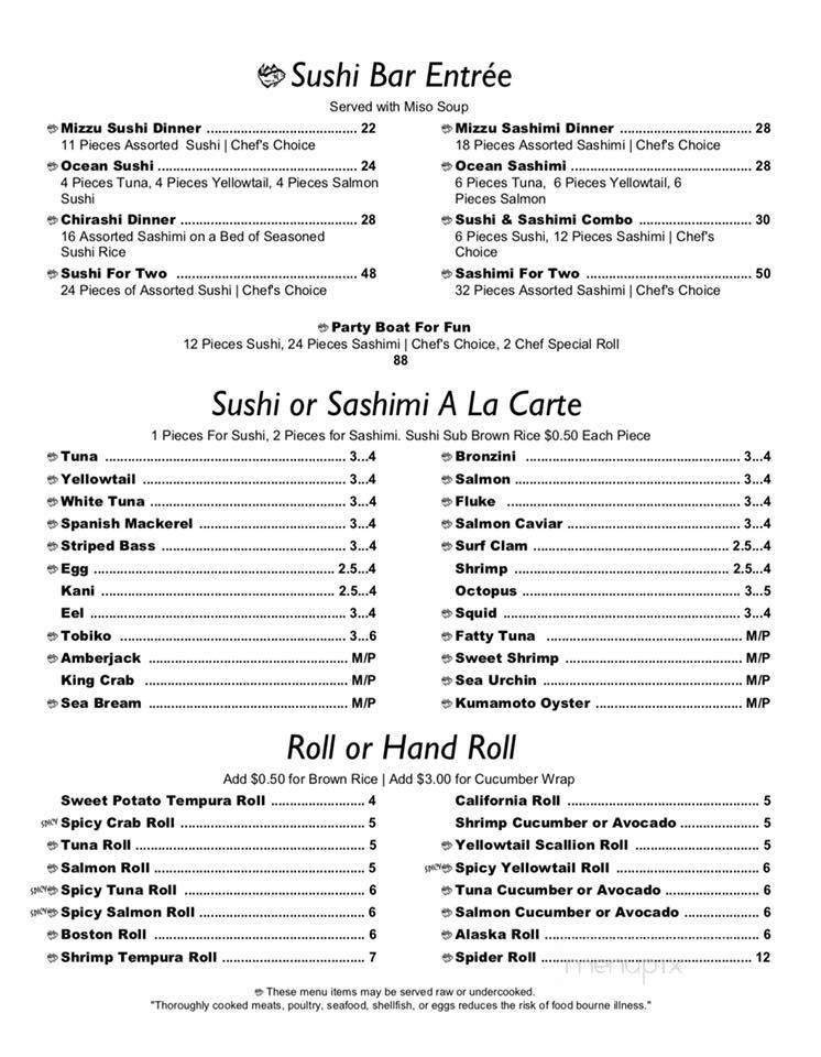 Menu page 5