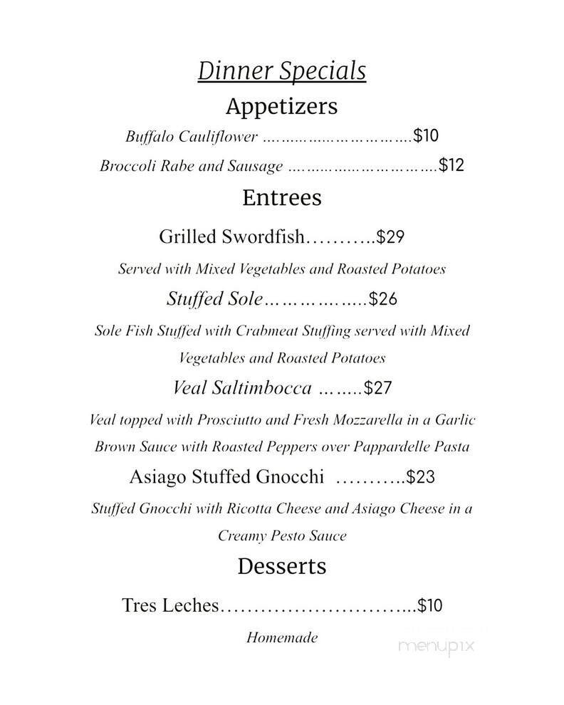 Menu page 3