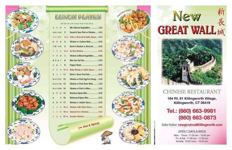 Menu page 2