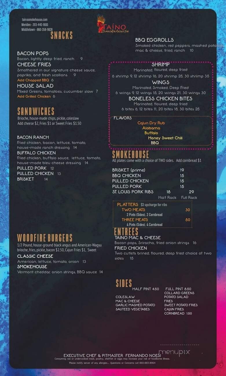 Menu page 6