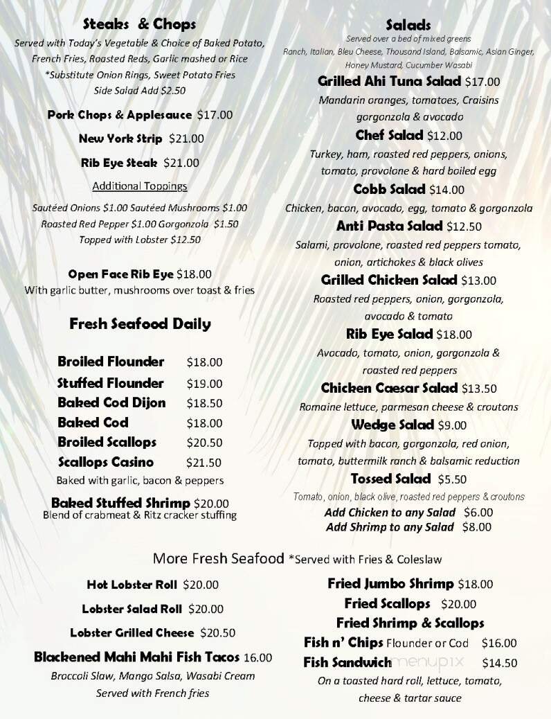 Menu page 4