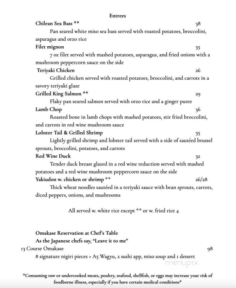 Menu page 2
