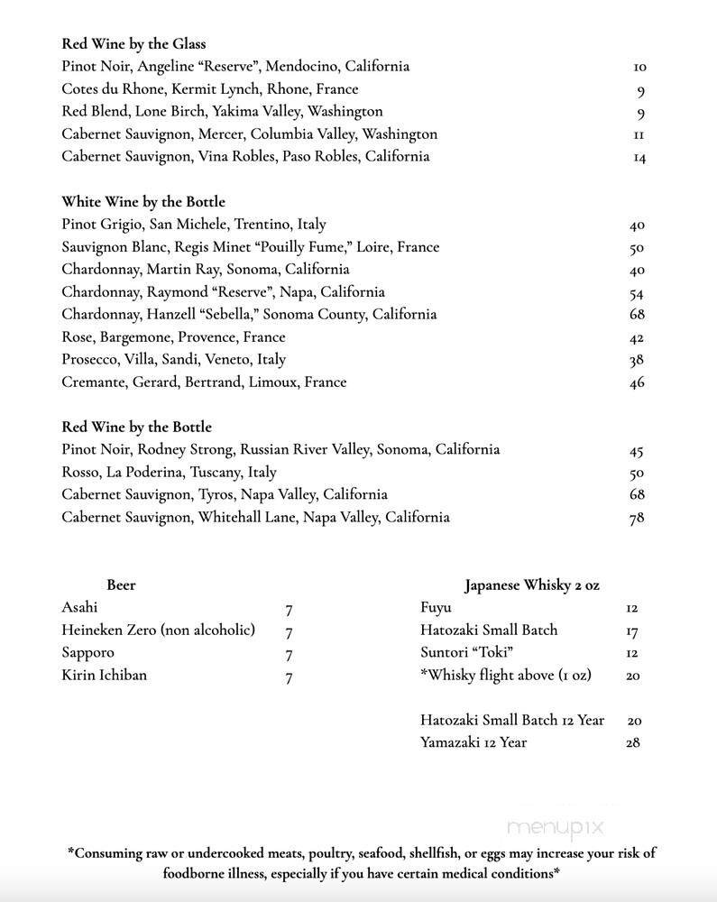 Menu page 3