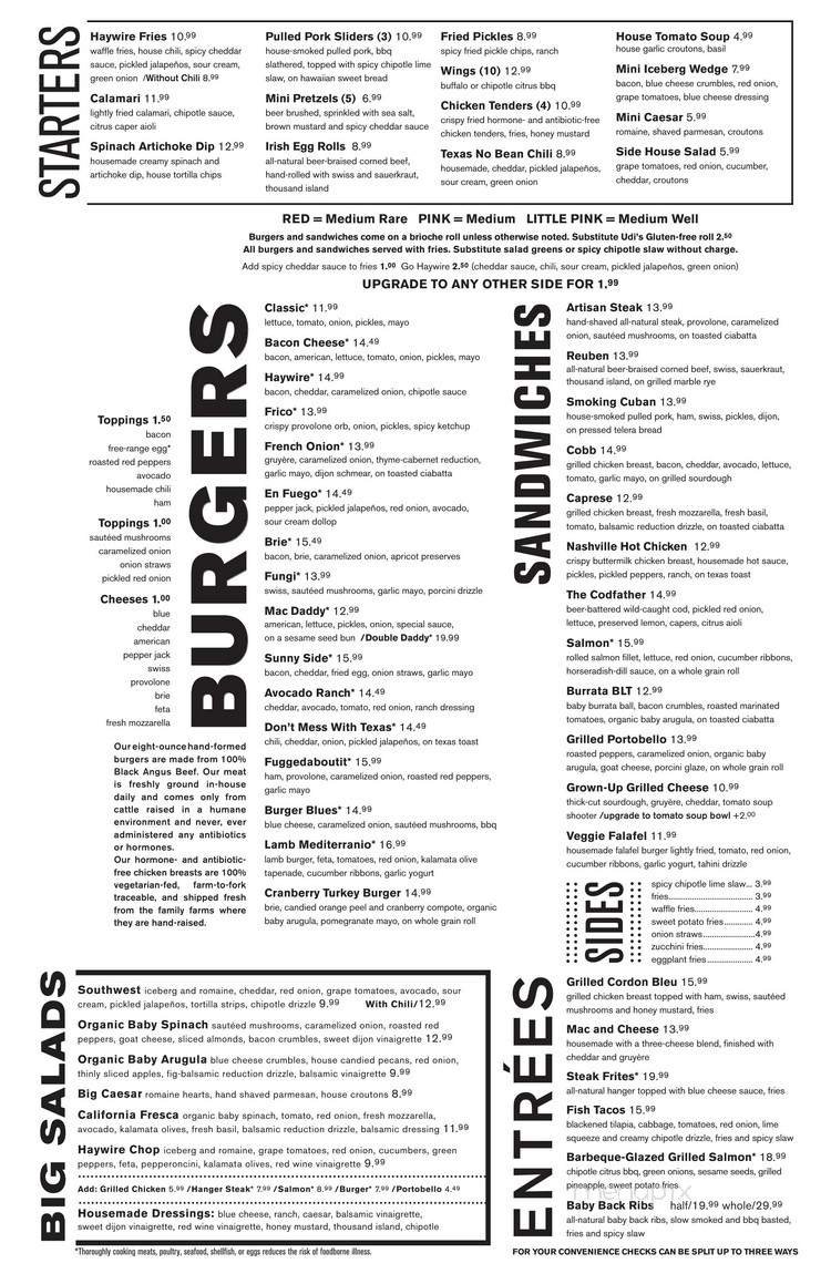 Menu page 2