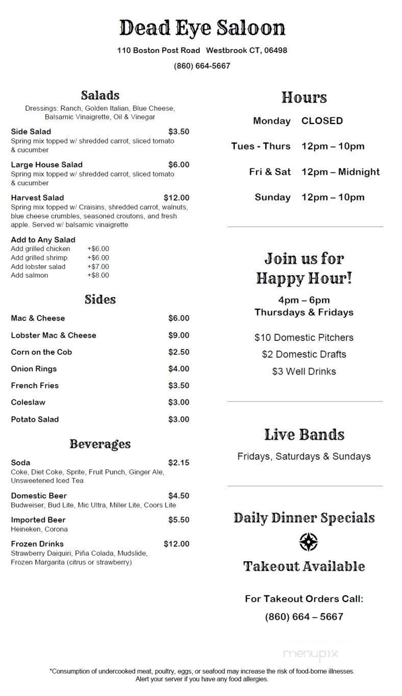 Menu page 2