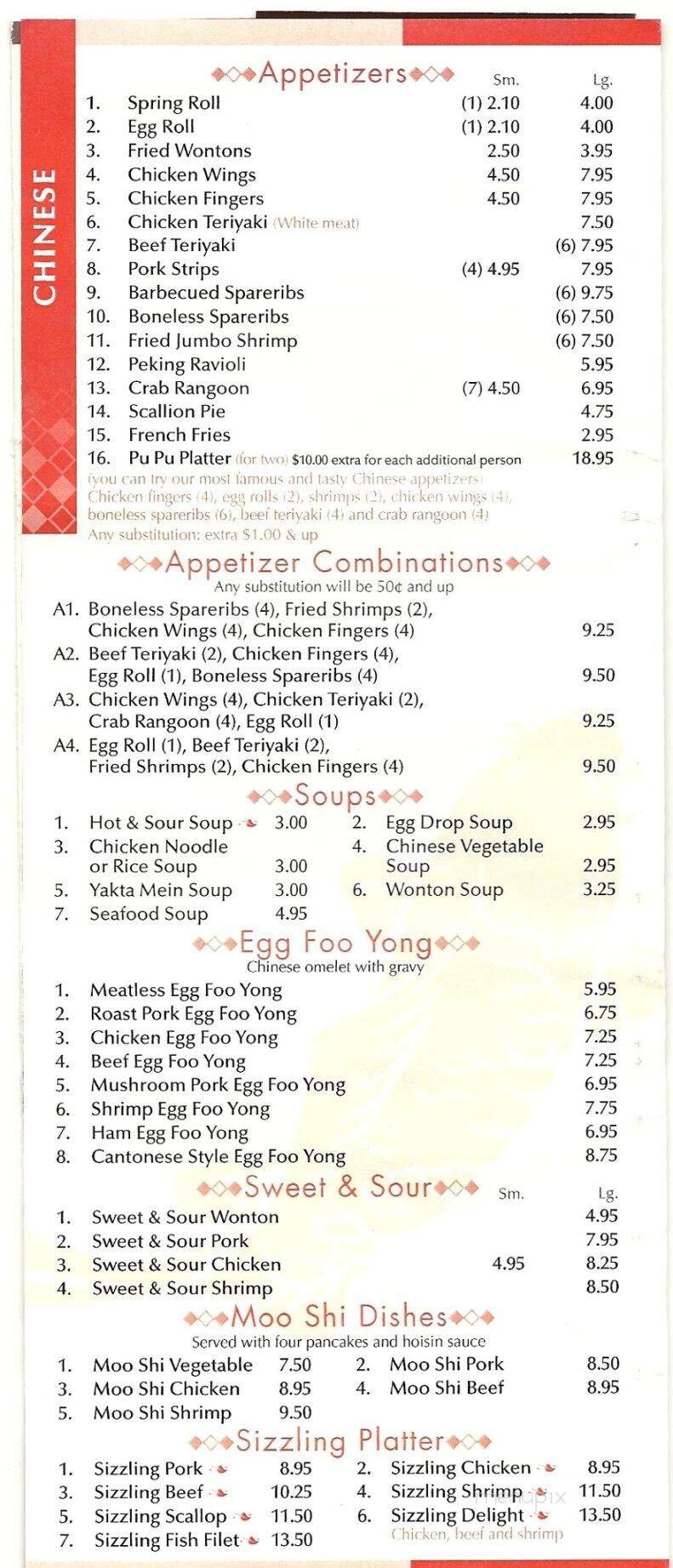 Menu page 3