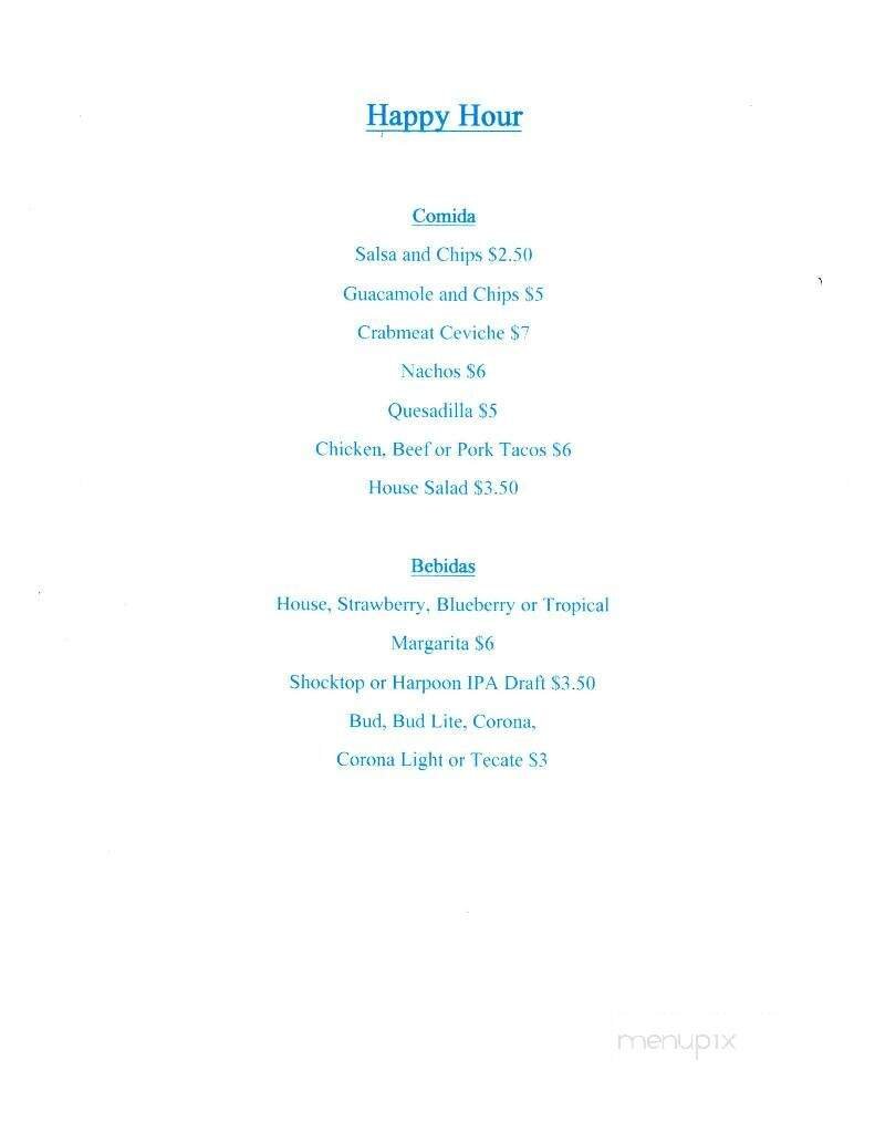 Menu page 5