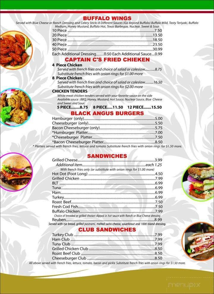 Menu page 5