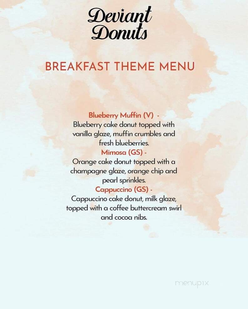 Menu page 8
