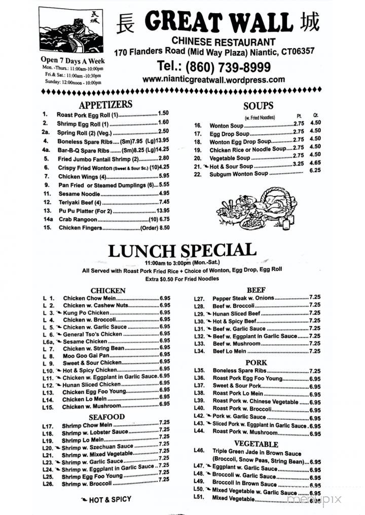 Menu page 2