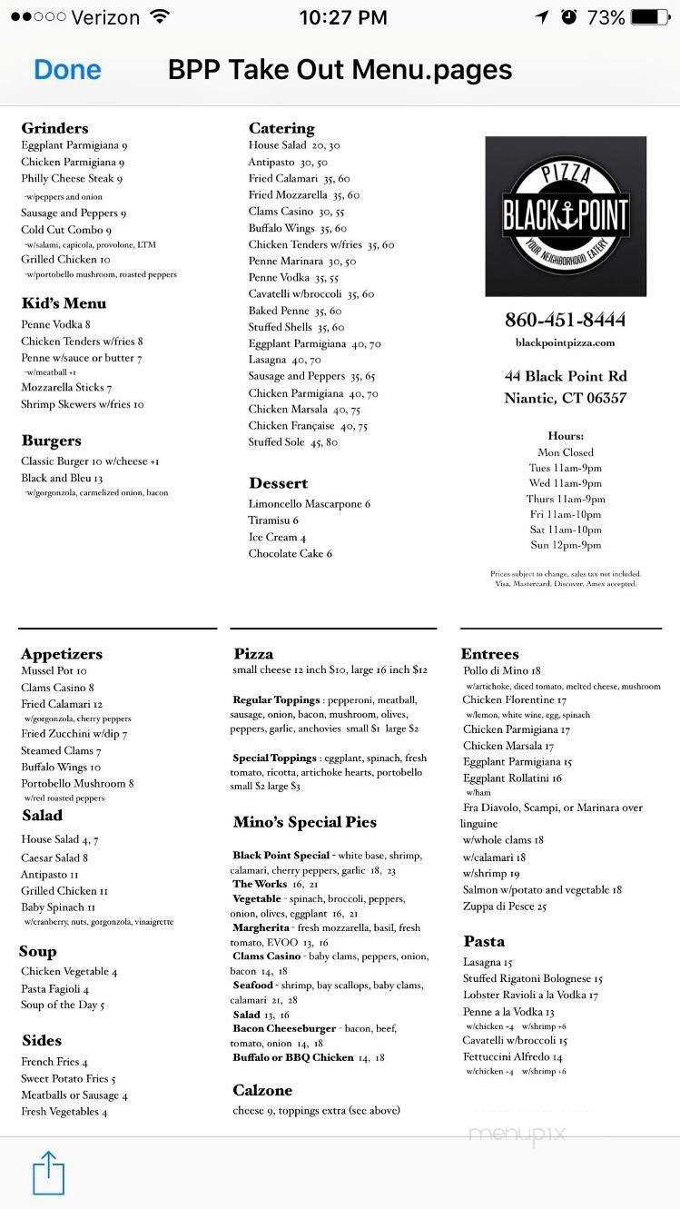 Menu page 4