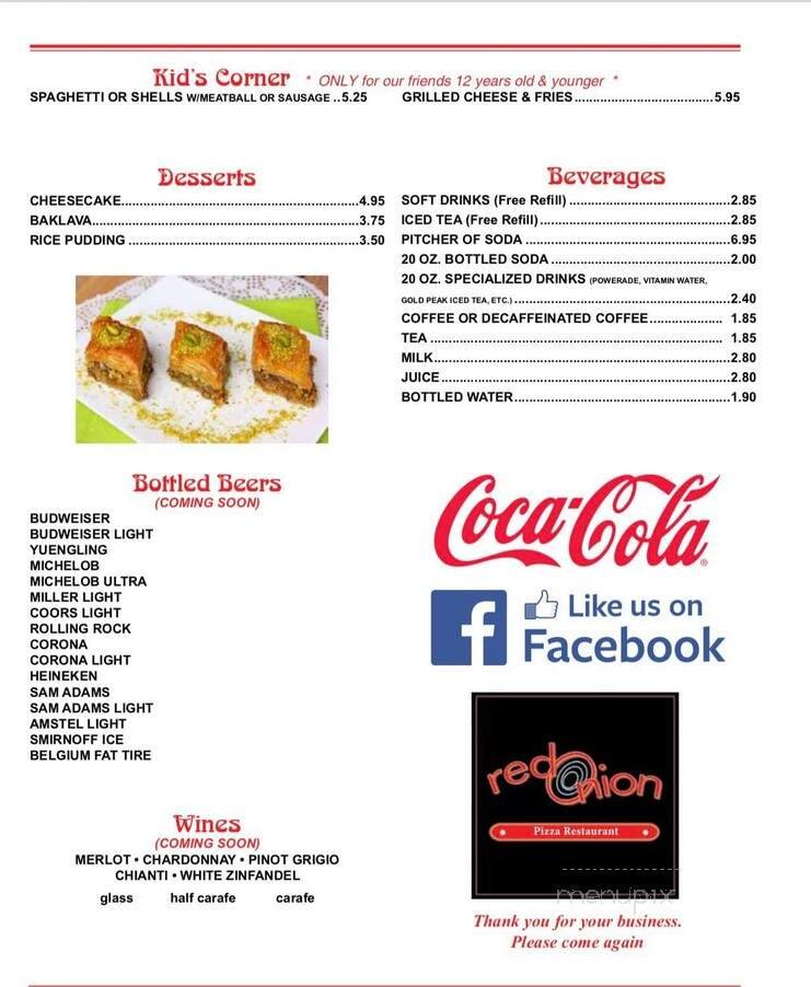 Menu page 3