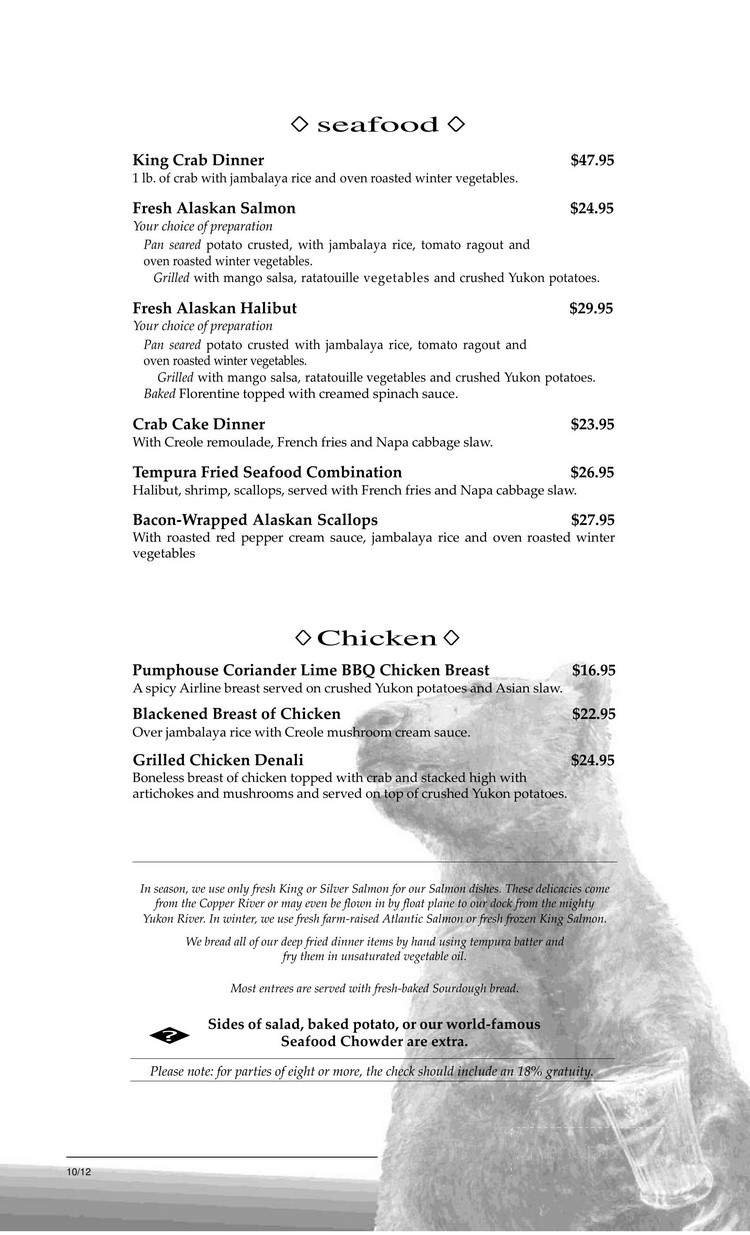 Menu page 2