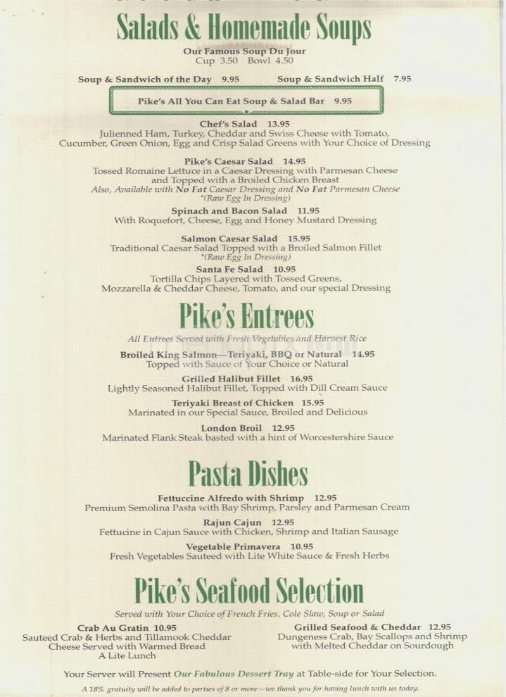 Menu page 5