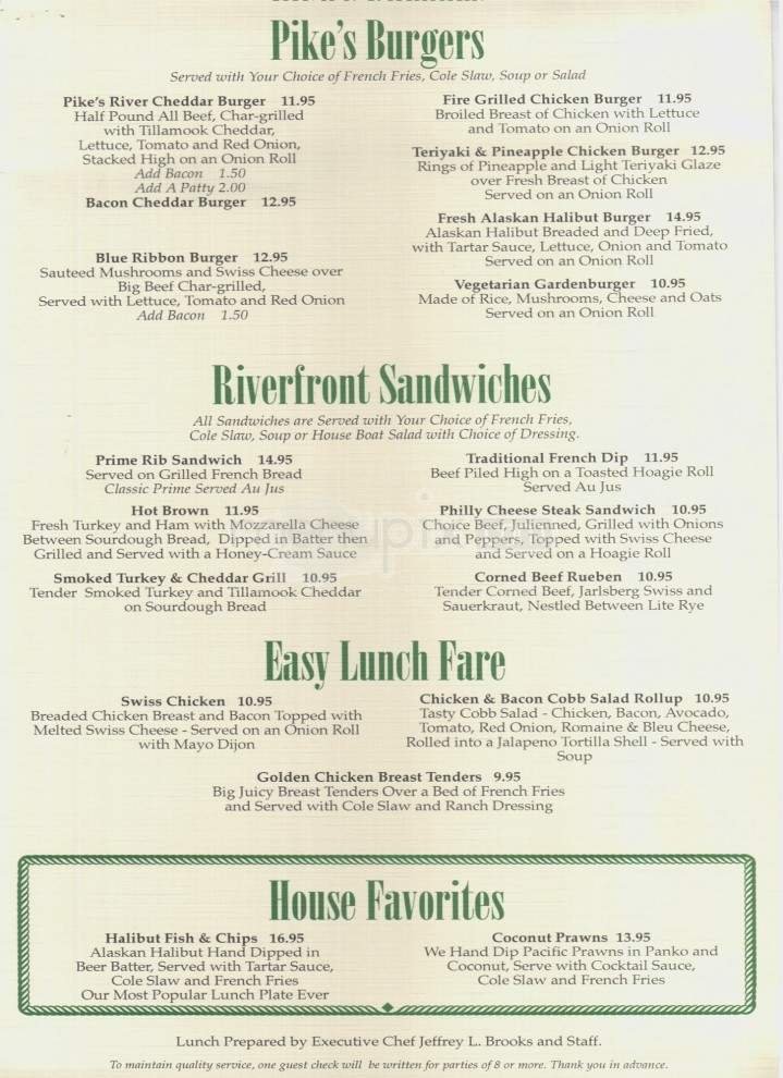 Menu page 6