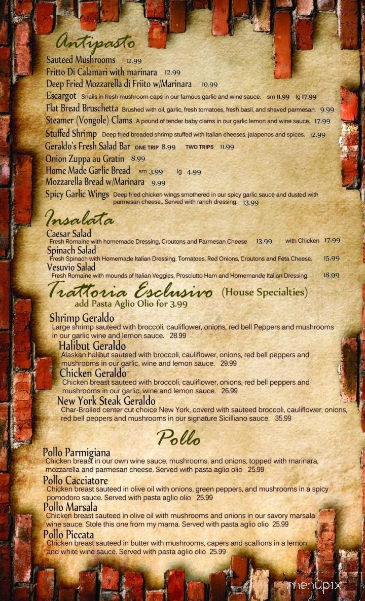 Menu page 7