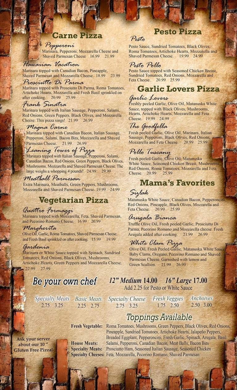 Menu page 4