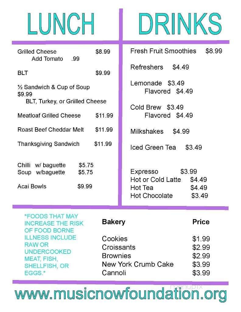 Menu page 2