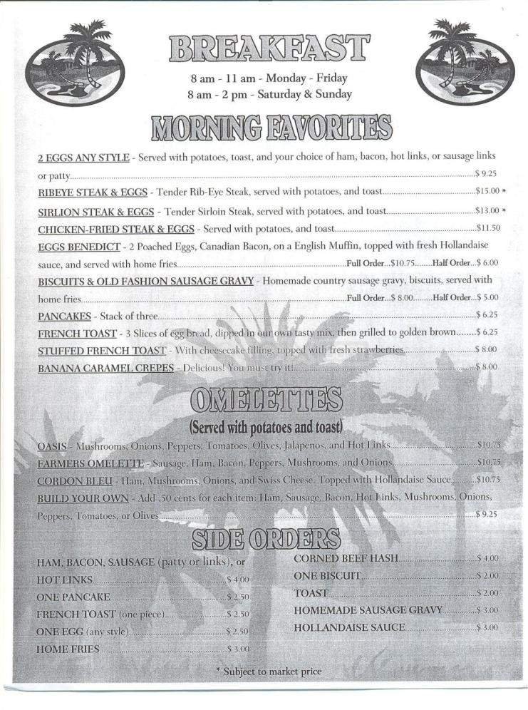 Menu page 2