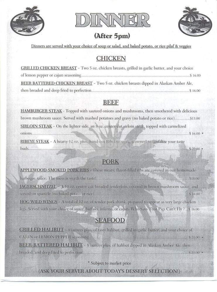 Menu page 6