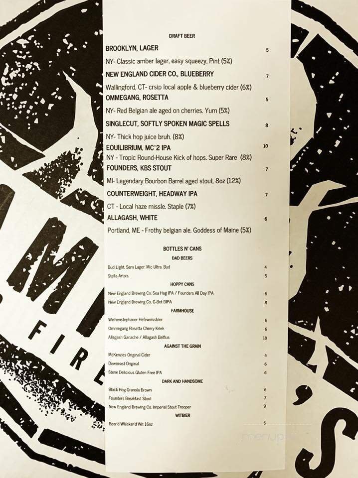 Menu page 3