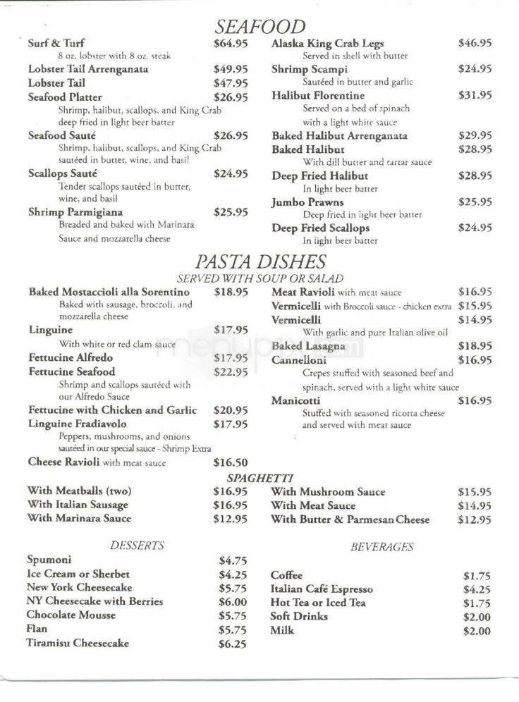 Menu page 2