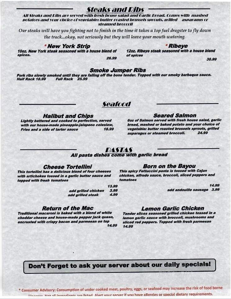Menu page 3