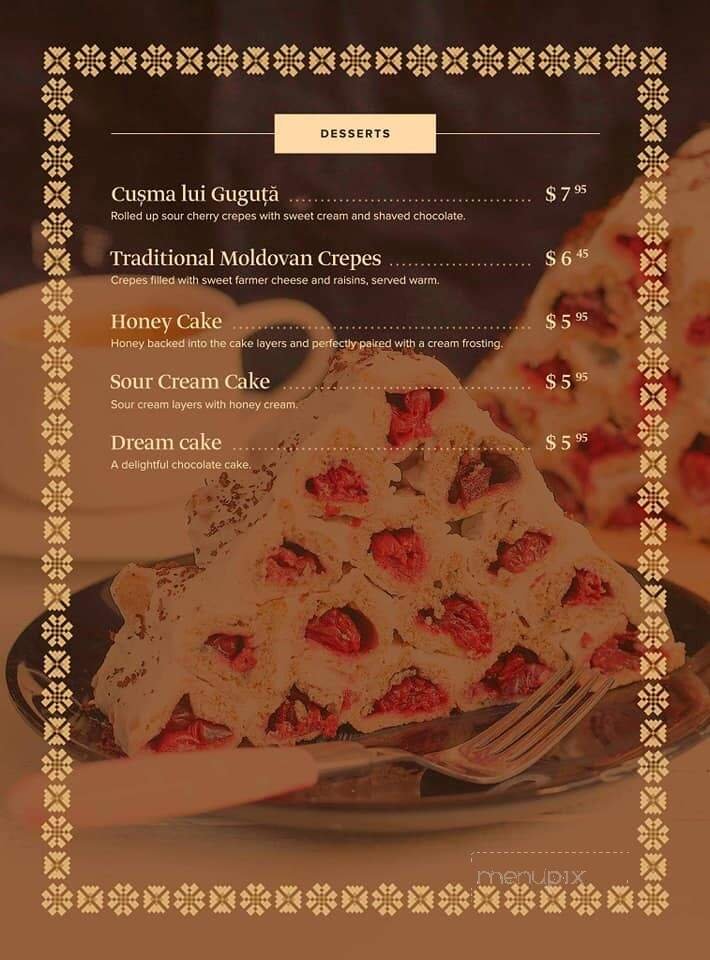 Menu page 3