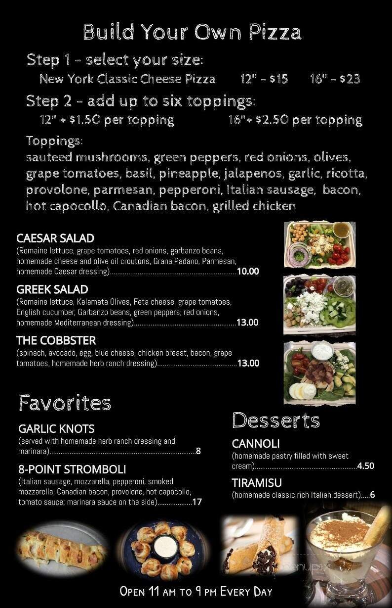 Menu page 2