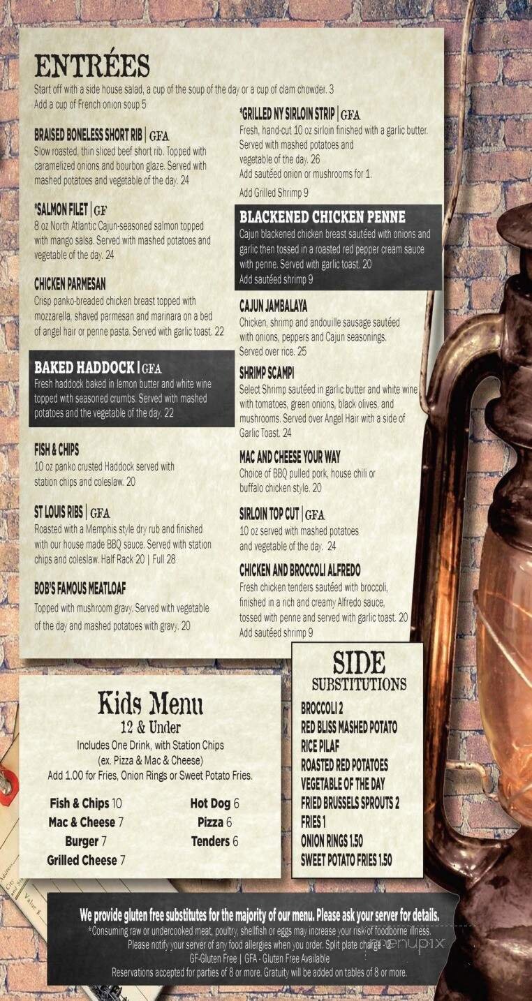 Menu page 2