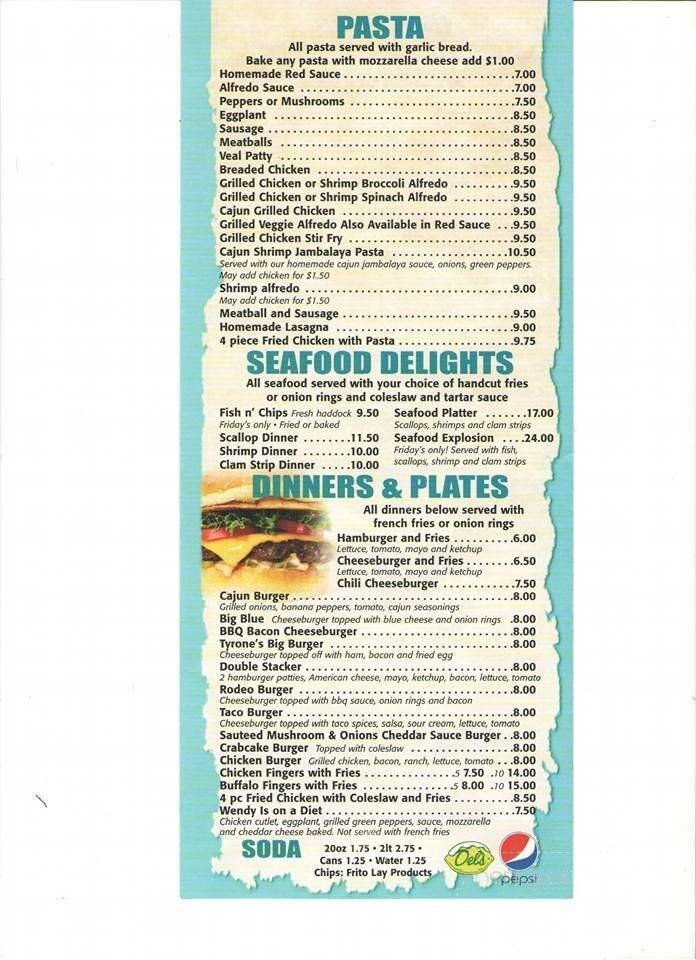 Menu page 4