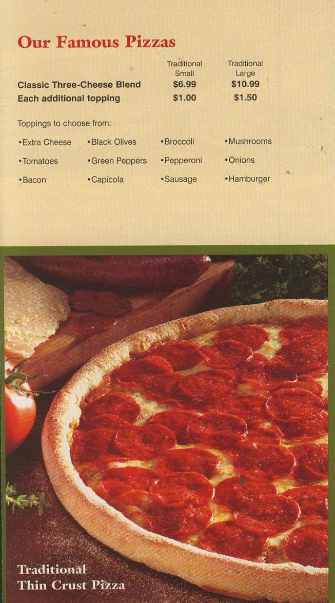 Menu page 9