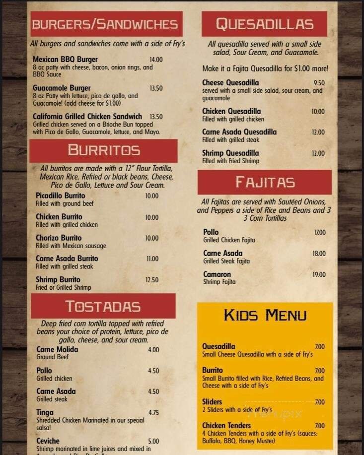 Menu page 4