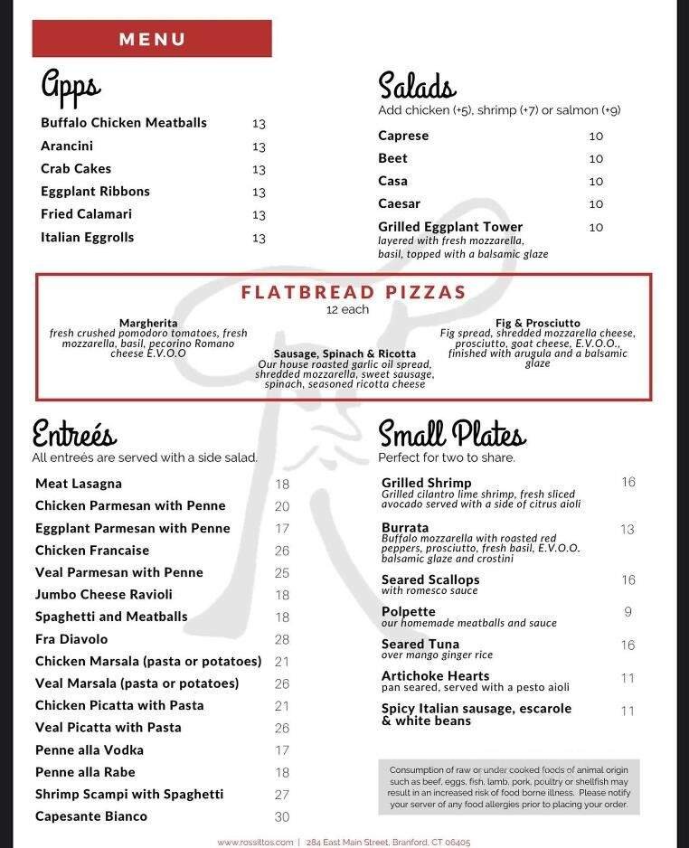 Menu page 3