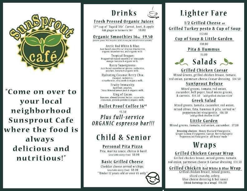 Menu page 2